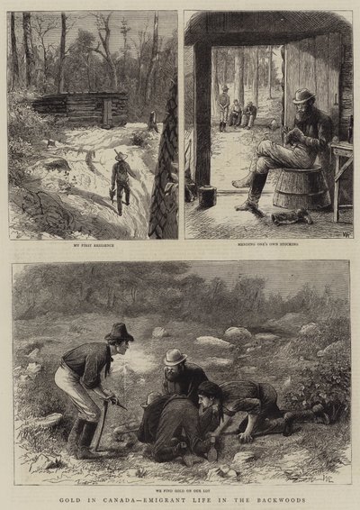 Gold in Canada, Emigrant Life in the Backwoods by William Ralston